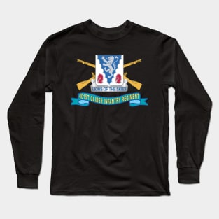 401st Glider Infantry Regiment - DUI w Br - Ribbon X 300 Long Sleeve T-Shirt